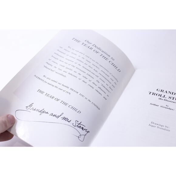 Trolls, Trolls, Trolls, Art By Grandpa Stavig, Signed, 1960s, Vintage, Softcover - Picture 3 of 6